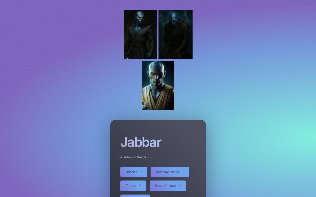 Carrd profile picture for @jabbar